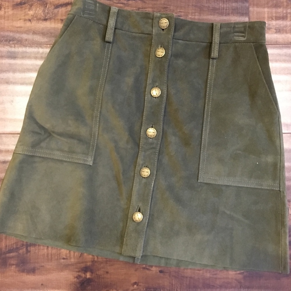 Current Elliott suede skirt 25 - Picture 2 of 4
